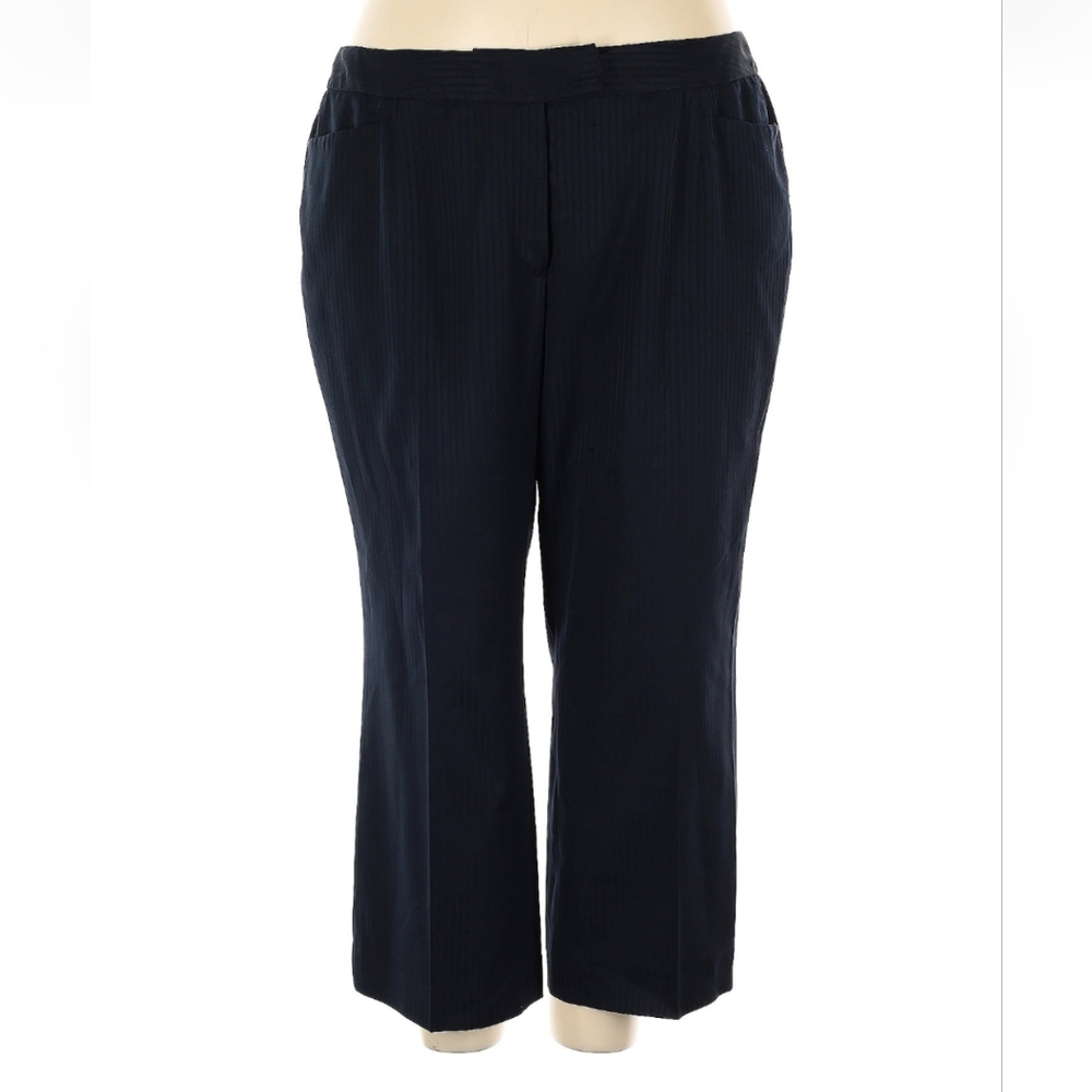 Blue Pinstripe Pants